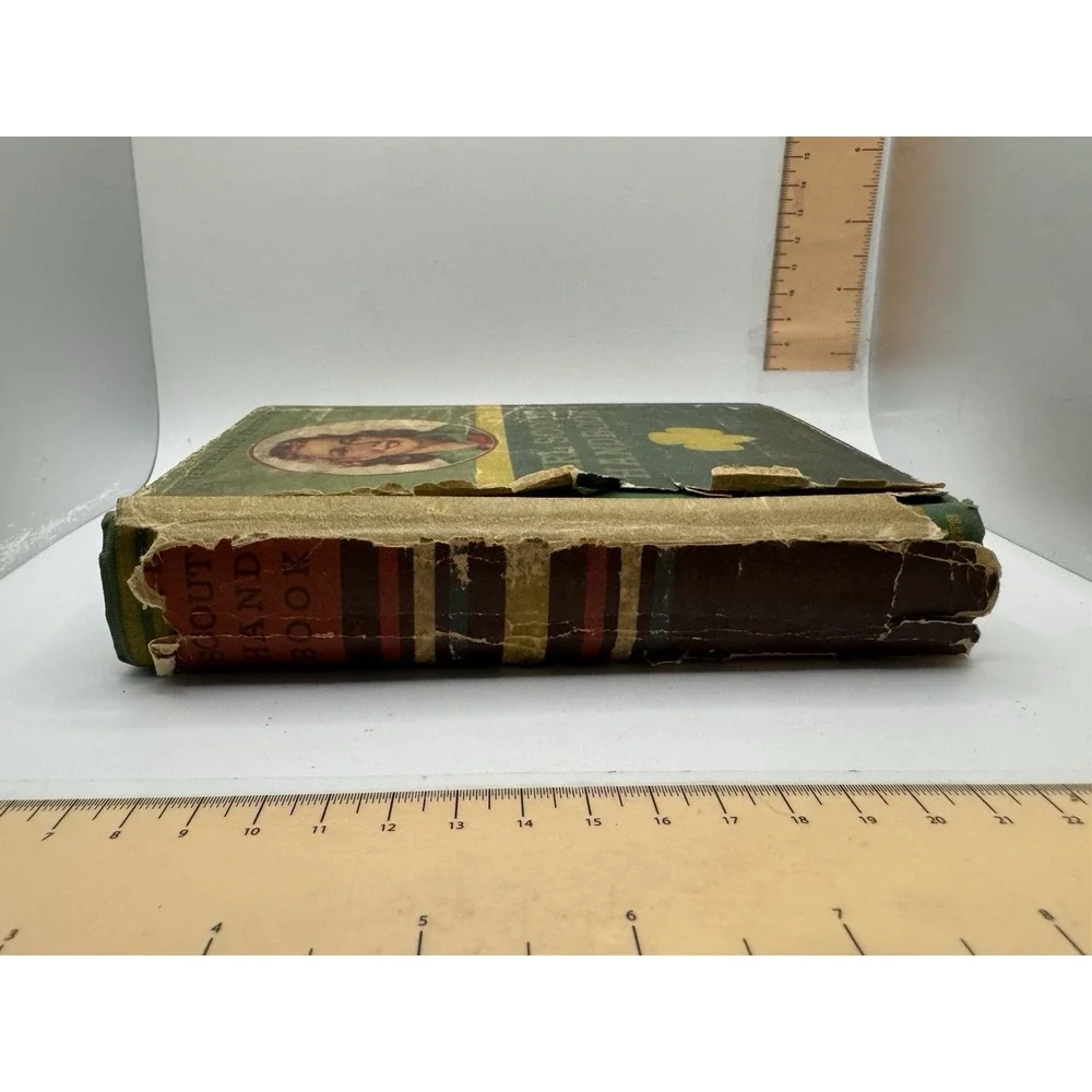 Vintage Girl Scout Handbook Intermediate Program w/ Dust Jacket HC 1944